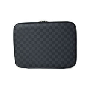 Louis Vuitton Damier Graphite Black Computer Sleeve Laptop Case